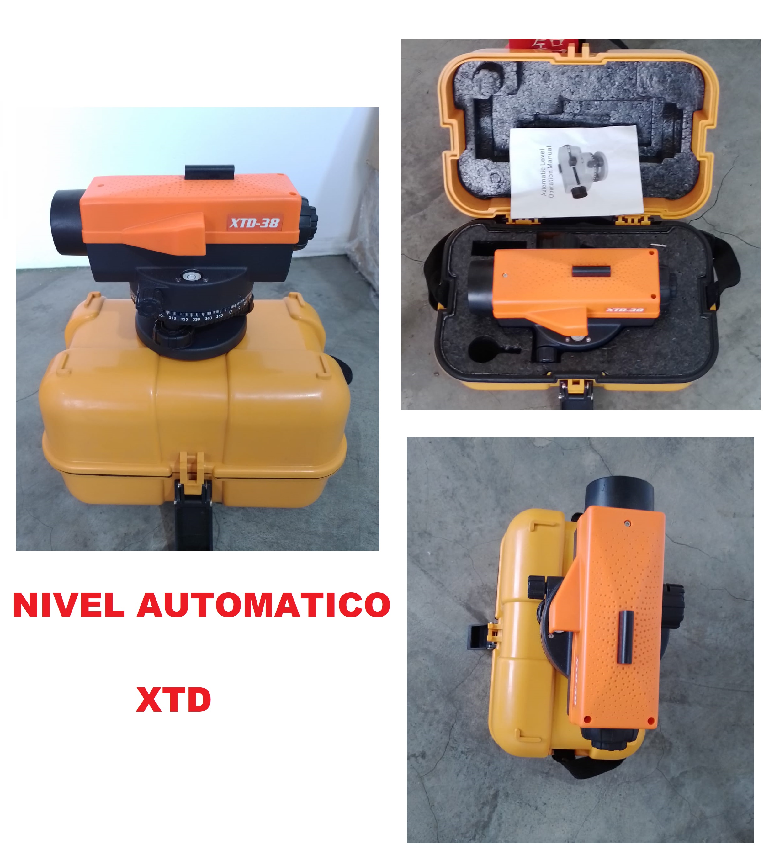 NIVEL AUTOMATICO PARA TOPOGRAFIA