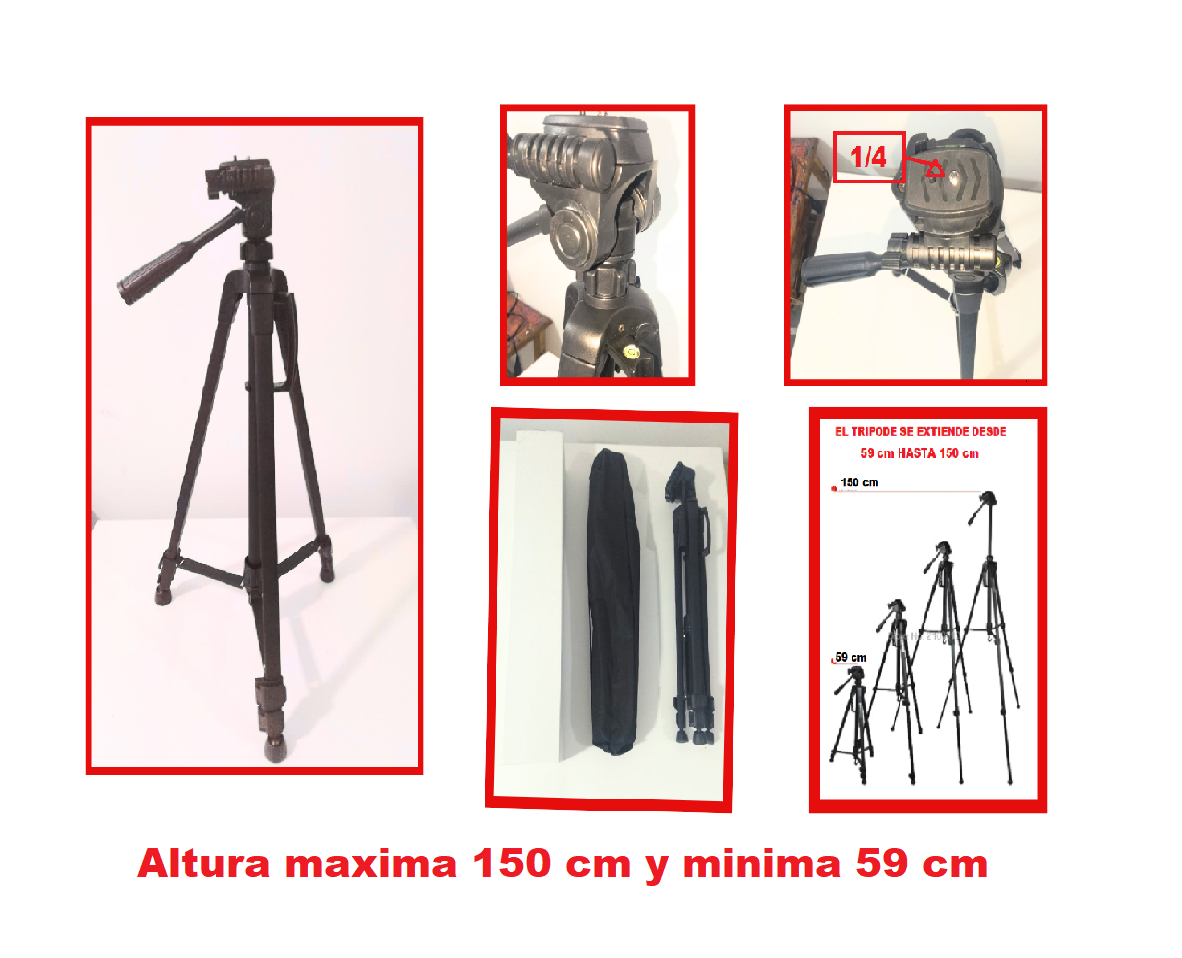 TRIPODE PARA NIVEL LASER SEMI PROFESIONAL 1.5 METROS DE ALTURA